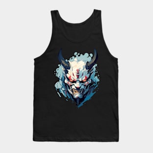 Yokai Oni Hannya Masked Demon Tank Top